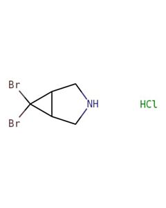 Astatech 6,6-DIBROMO-3-AZABICYCLO[3.1.0]HEXANE HYDROCHLORIDE; 1G; Purity 95%; MDL-MFCD30342906